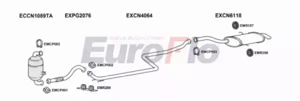 Система выпуска ОГ EuroFlo CNC4PI16D 6001A